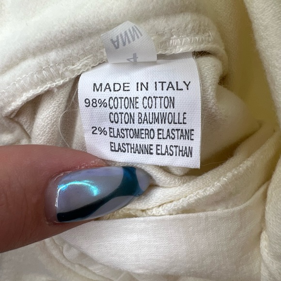 La Perla Kids Girls Off White Pants size 4 - Picture 7 of 7